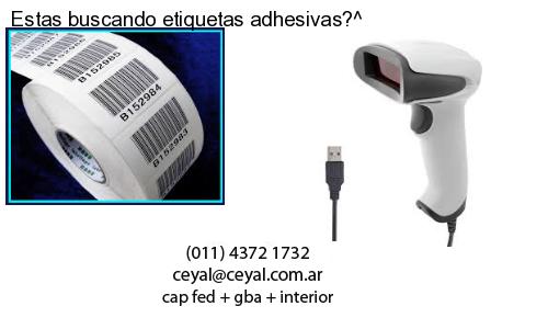 Estas buscando etiquetas adhesivas?^